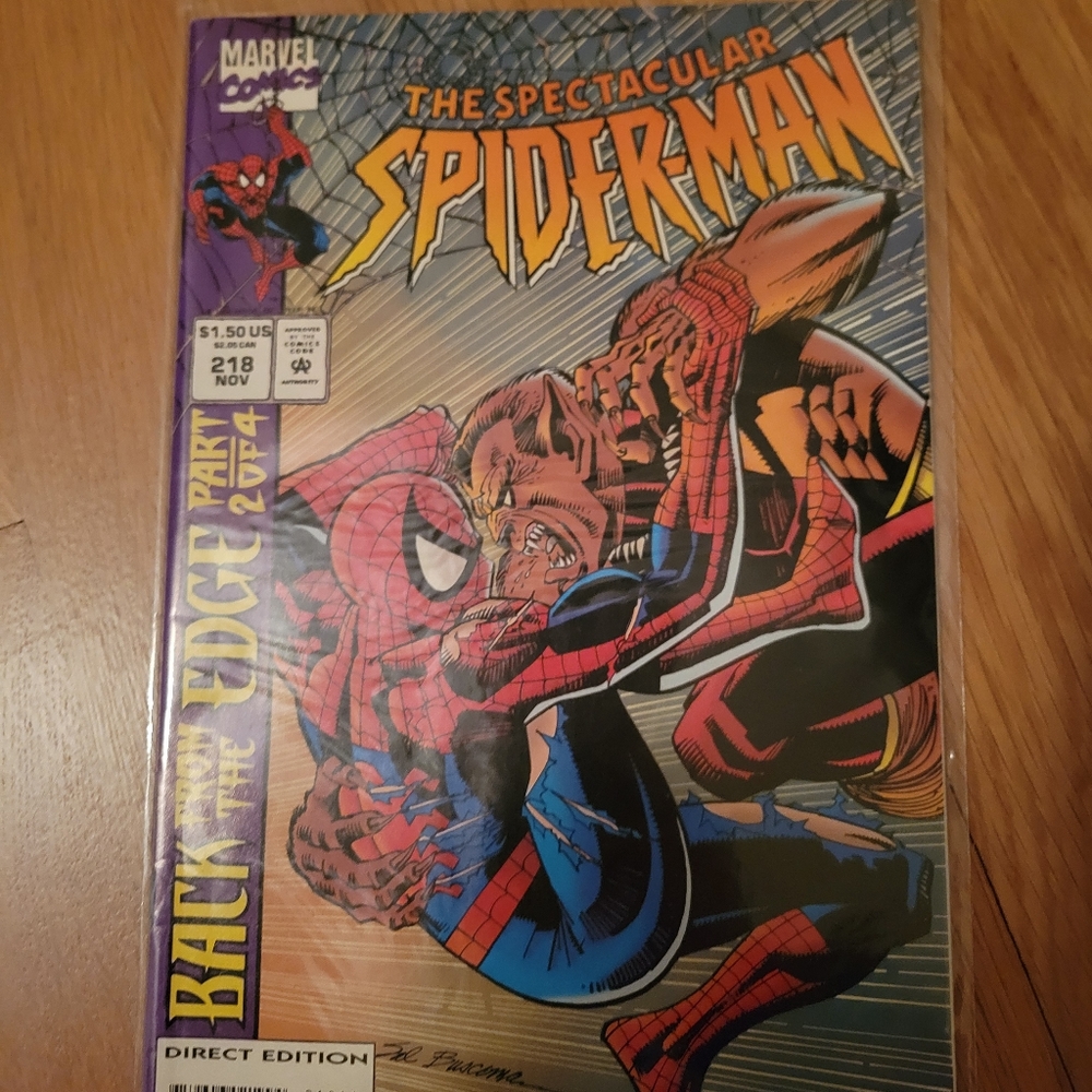 The spectacular Spider-Man #218 - Picture 1 of 3